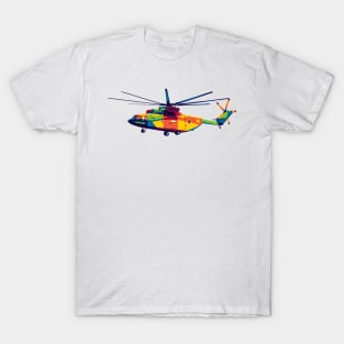 Mil Mi-24 Air Attack Helicopter T-Shirt